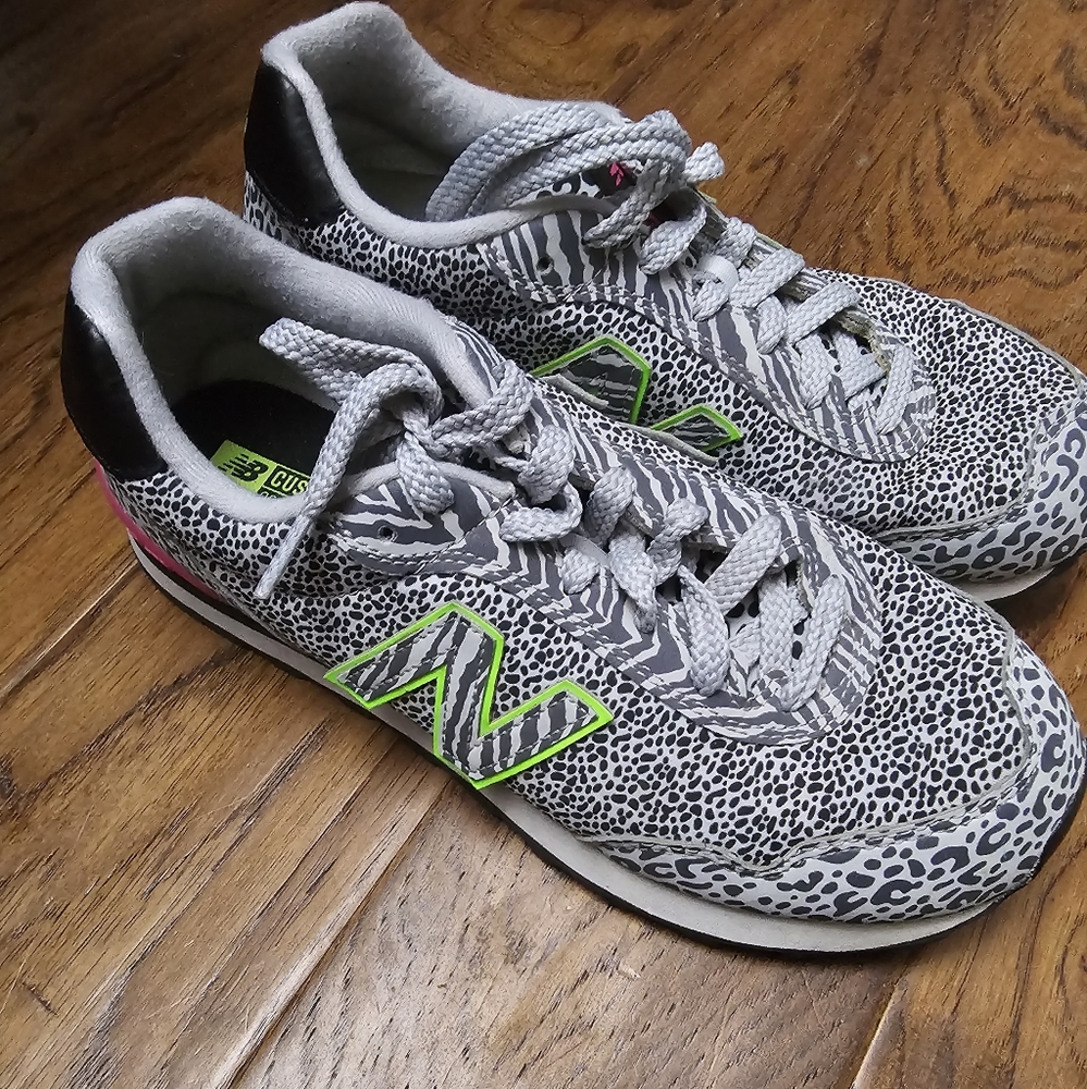 New Balance Women's 515 Classic Casual Shoe, WL515AN3, Animal Print, sz 8